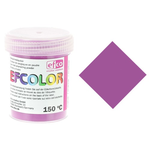 Efcolor Mauve overglaze powder x25ml