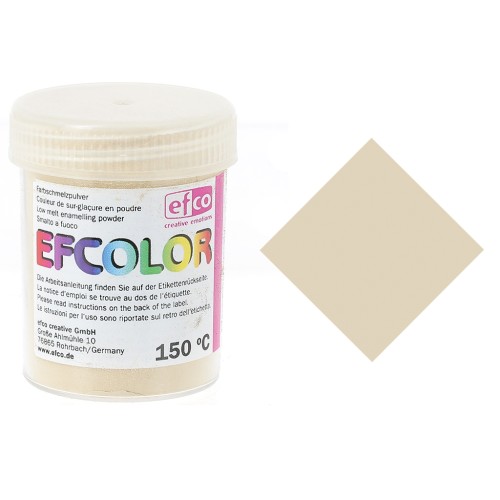 Efcolor Ivory overglaze powder x25ml
