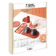 Fimo modelling kit - Home Deco Set Terracotta x1