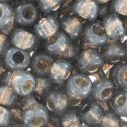 Miyuki Seed beads 8/0 650 - Dyed Rustic Gray Alabaster Silverline x8g