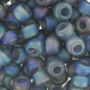 Miyuki Seed beads 8/0 152FR - Matte Transparent Gray AB x8g|raw }}