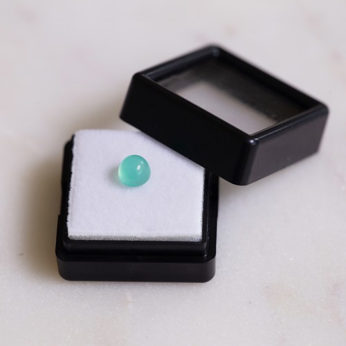 5.8mm Round Chrysoprase - 1.13 cts x1