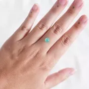 5.8mm Round Chrysoprase - 1.13 cts x1