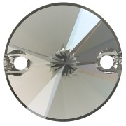 12mm Cabochon - spacer - PureCrystal 3200 - Black Diamond x1|raw }}