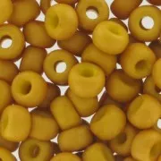Miyuki Seed beads 6/0 1233 - Opaque Mustard Mat