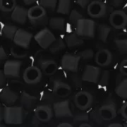 Miyuki Delica 8/0 DBL0310 - Black Mat x8g