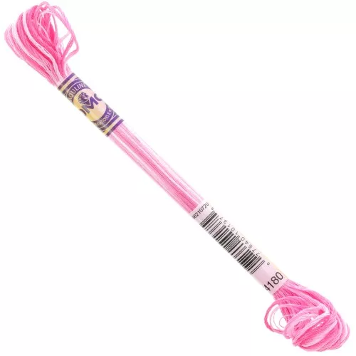 DMC Mouliné Color Variations Embroidery Thread - Candy Pink (4180) x8m