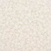 Preciosa Seed beads 11/0 2 mm - White Alabaster x20g