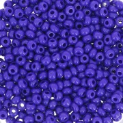 Preciosa Seed beads 9/0 2.5 mm - Opaque Dark Sapphire x20g