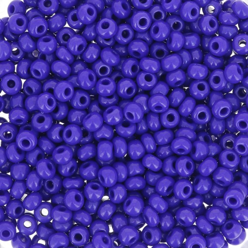 Preciosa Seed beads 9/0 2.5 mm - Opaque Dark Sapphire x20g