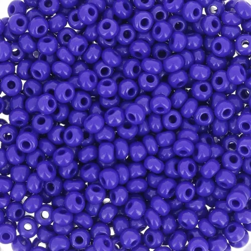 Preciosa Seed beads 9/0 2.5 mm - Opaque Dark Sapphire x20g
