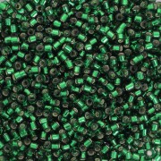 Miyuki Delica 11/0 DB0148 - Silver Lined Forest Green - 100g pack x1|raw }}
