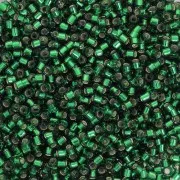 Miyuki Delica 11/0 DB0148 - Silver Lined Forest Green - 100g pack x1