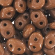SuperDuo 2.5x5mm Opaque Light Chocolate x10g|raw }}