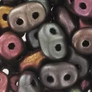 SuperDuo 2.5x5mm Metallic Iris Satin x10g