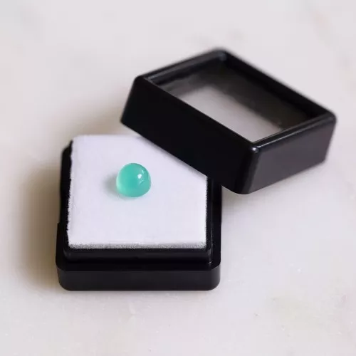 6.1mm Round Chrysoprase - 1.31 cts x1