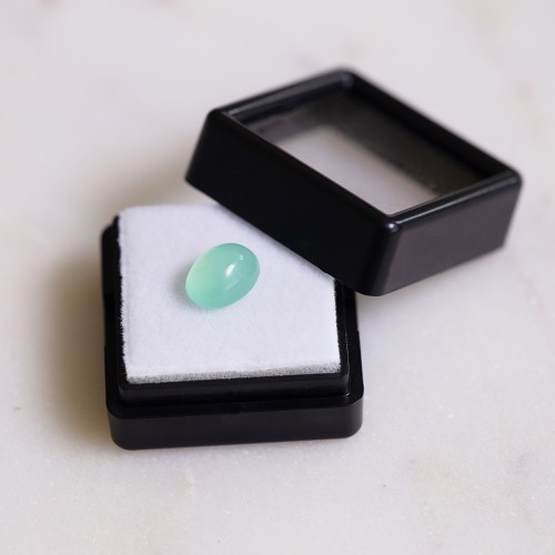 9.3x7mm Oval Chrysoprase - 2.06 cts x1