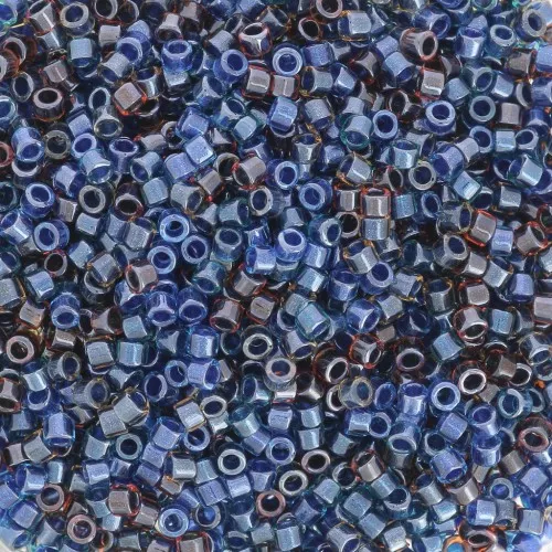 Miyuki Delica 11/0 DB0992 - Sparkling Lined Very Berry Mix x8g