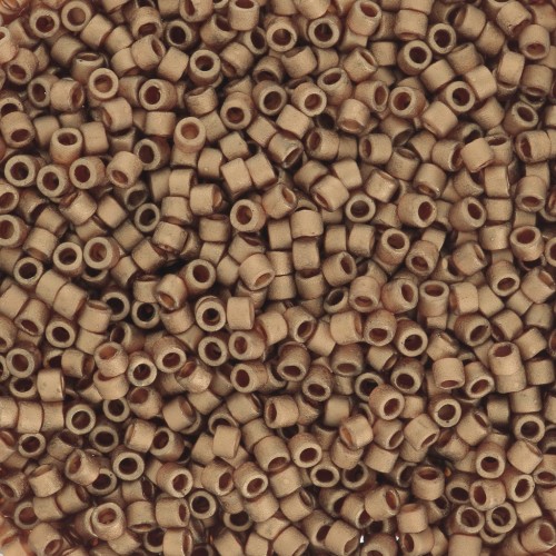 Miyuki Delica 11/0 DB322L - Mat Metallic Light Bronze x8g