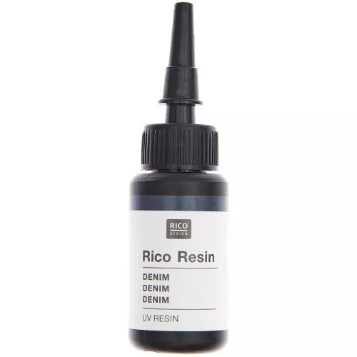 Colored UV resin - Rico Design - Denim x10ml