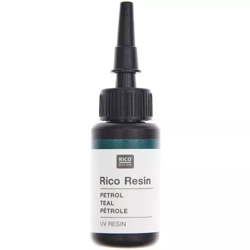 UV coloured resin - Rico Design - Petrole x10ml
