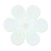 Flower 33 mm Ligth water green Frosted