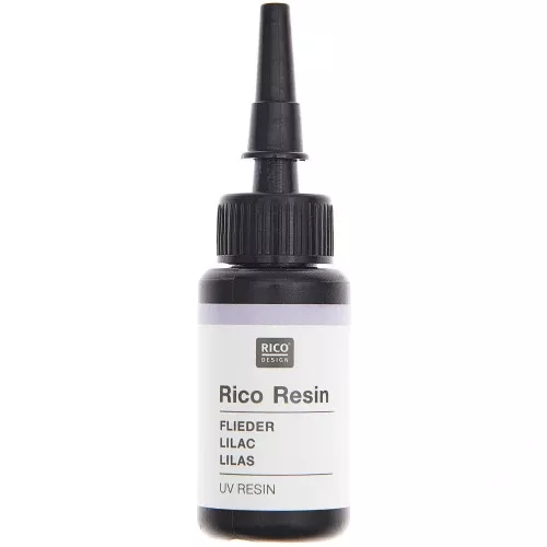Colored UV resin - Rico Design - Lilac x10ml