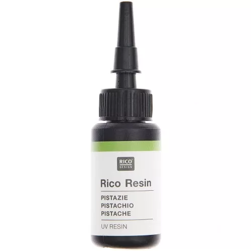 Colored UV resin - Rico Design - Pistachio x10ml