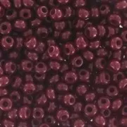 Preciosa Seed Beads 11/0 2 mm - Burgundy Opaque x 20 g