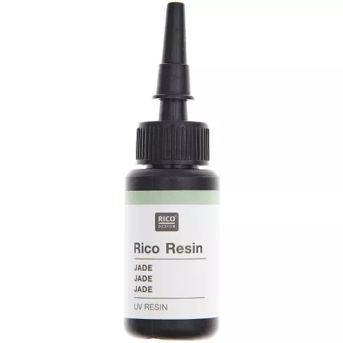 Colored UV resin - Rico Design - Jade x10ml