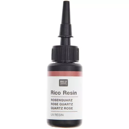 Colored UV resin - Rico Design - Rose Quartz x10ml