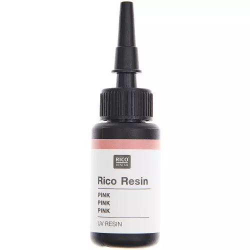 Colored UV resin - Rico Design - Pink x10ml