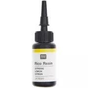 Colored UV resin - Rico Design - Lemon x10ml