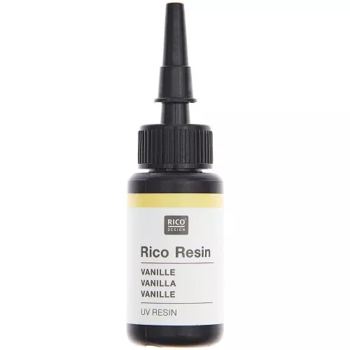 Colored UV resin - Rico Design - Vanilla x10ml