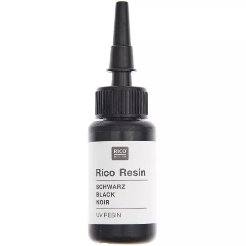 Colored UV resin - Rico Design - Black x10ml