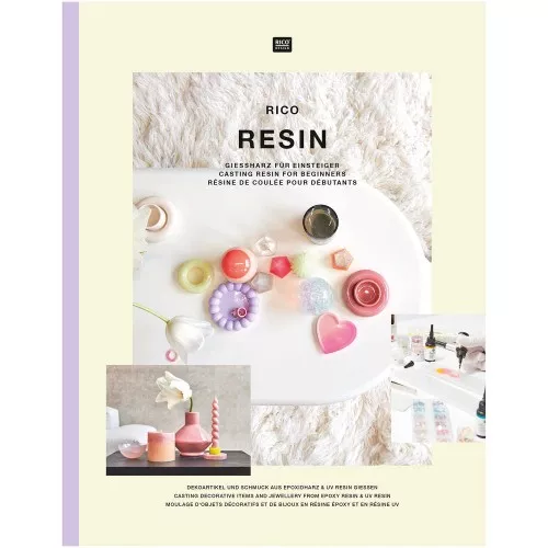 Book UV & epoxy resin for decorative objects & jewelry - Rico Design x1