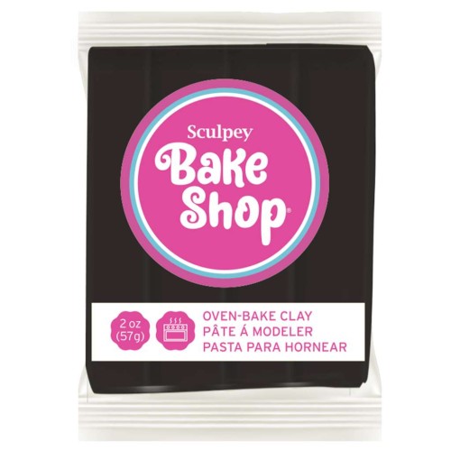 Sculpey Bake Shop 57 gr - Black (n°1835) x1