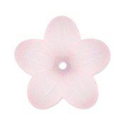 Flower 20mm light pink Frosted|raw }}