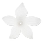 Flower 27mm Crystal Frosted