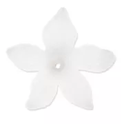 Flower 27mm Crystal Frosted