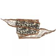 25mm Silk ribbon - Leopard x85cm|raw }}