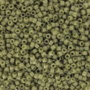 Miyuki Delica Duracoat 11/0 DB2357 - Opaque Dyed Olive - 100g pack x1|raw }}