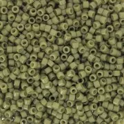 Miyuki Delica Duracoat 11/0 DB2357 - Opaque Dyed Olive x 100 g