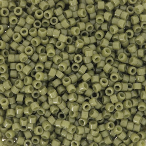 Miyuki Delica Duracoat 11/0 DB2357 - Opaque Dyed Olive x 100 g