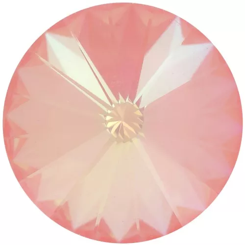 12mm PureCrystal 1122 Rivoli Cabochon - Crystal Ultra Chiffon AB x1