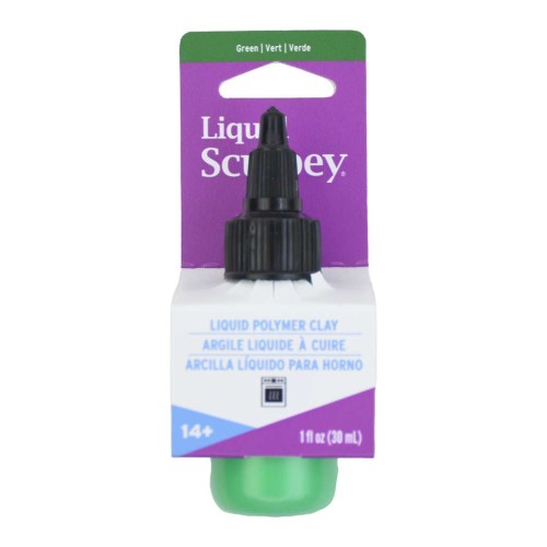 Sculpey Liquid Clay - Firing Clay - Green x30ml