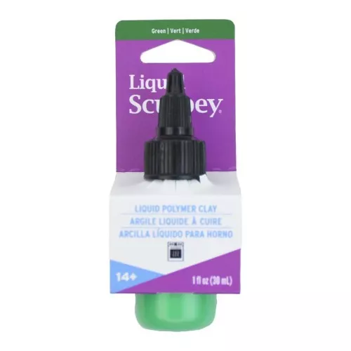 Sculpey Liquid Clay - Firing Clay - Green x30ml