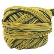 silk twill Shibori Indigo Gold x10cm|raw }}