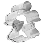 24x18mm Mini Tin Modeling Cutter - Angel x1