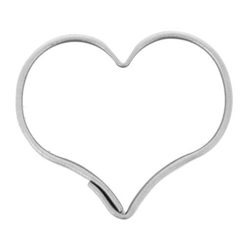 15x18mmmm Mini Tin Modeling Cutter - Heart x1